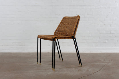 2er Set Stühle von Herbert Hirche für Wilde+Spieth