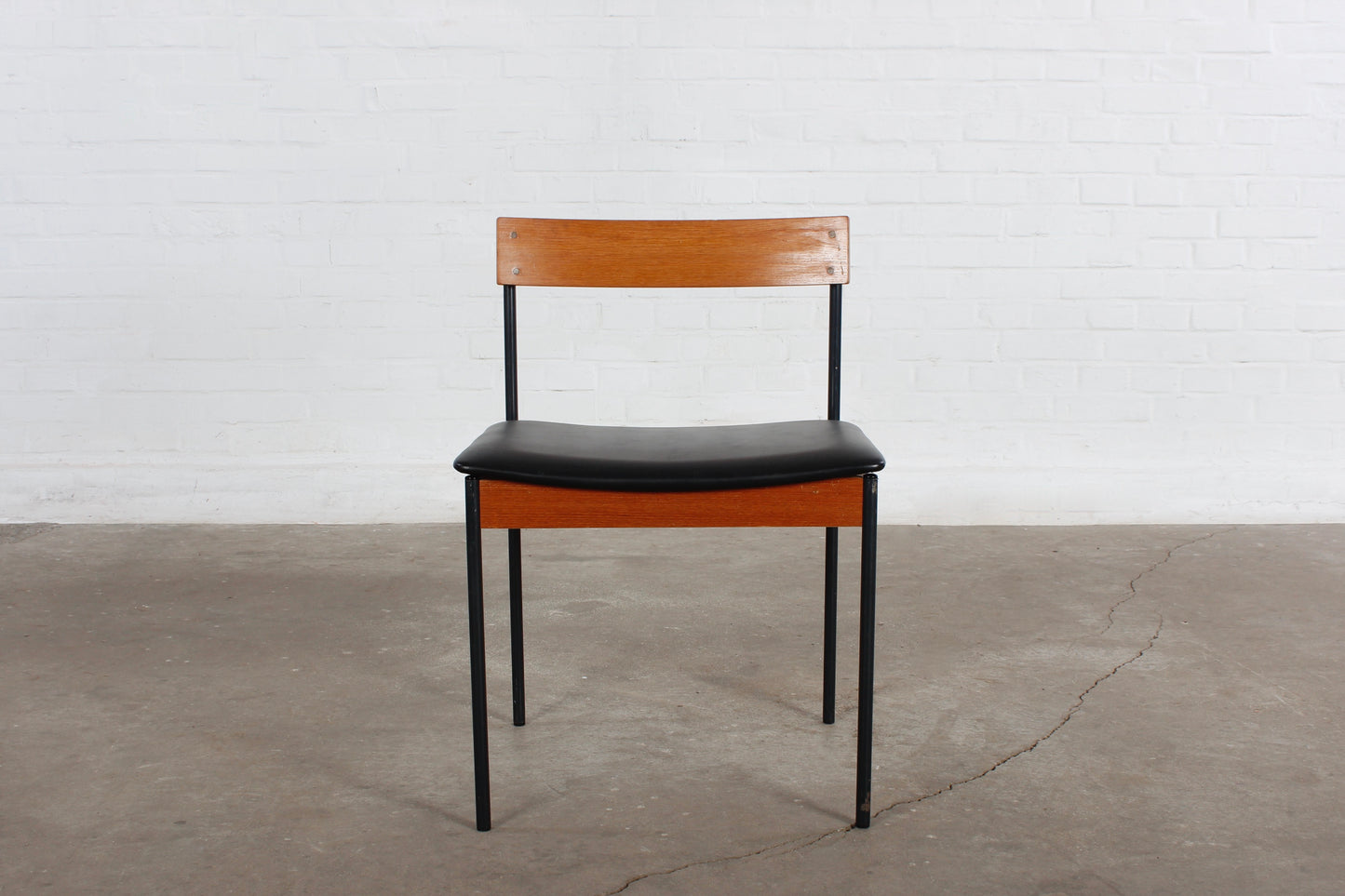 Teakholz Stuhl von Günter Renkel