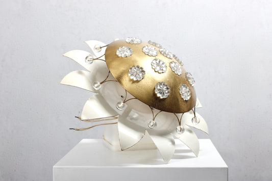 Florale Deckenleuchte von Emil Stejnar für Rupert Nikoll