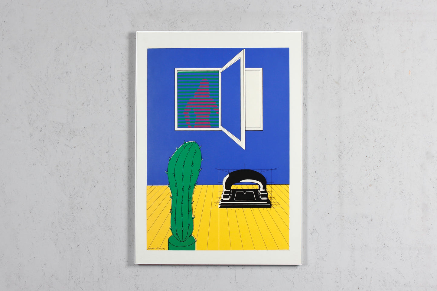 Vintage Pop Art Kunstdruck