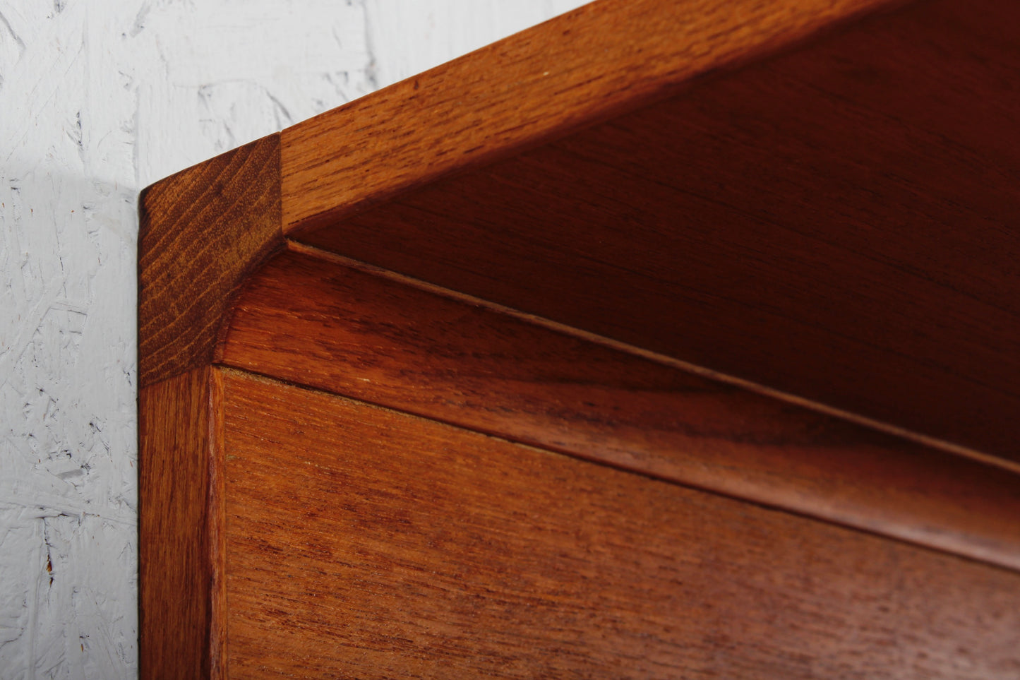 Teak Wandregal von Pedersen & Hansen