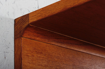 Teak Wandregal von Pedersen & Hansen