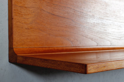 Teak Wandregal von Pedersen & Hansen