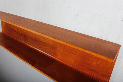 Teak Wandregal von Pedersen & Hansen