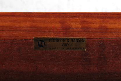 Teak Wandregal von Pedersen & Hansen