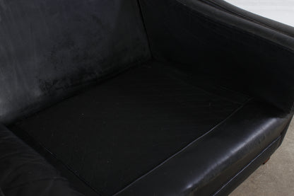Dänisches Vintage Leder 3er Sofa