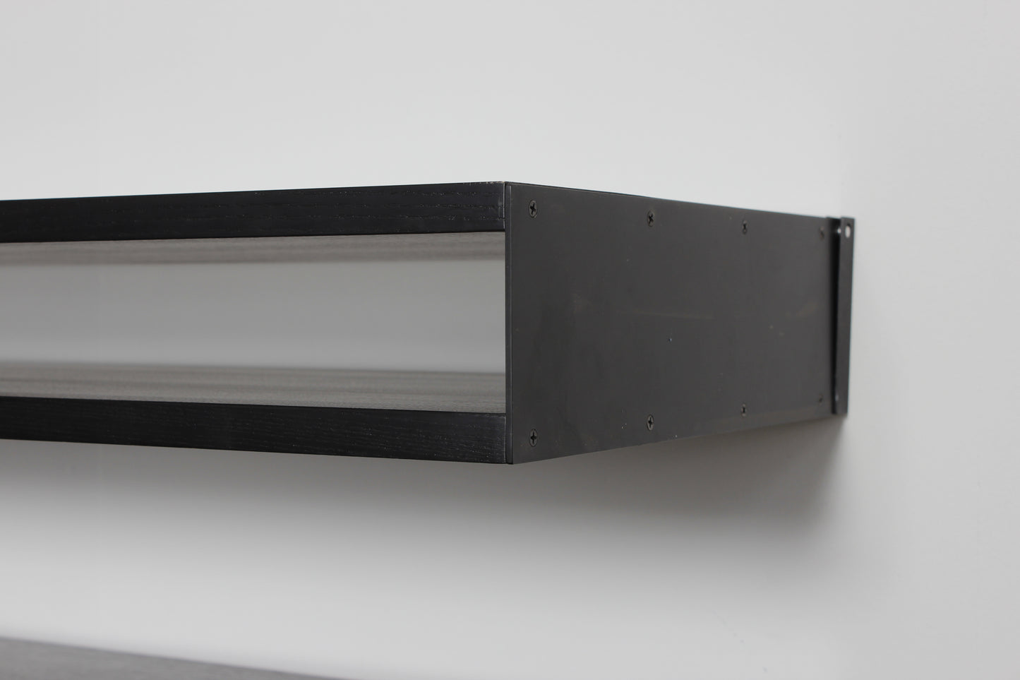 schwarzes Regal von Dieter Rams für Vitsoe