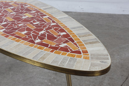 Handgearbeiteter Mosaiktisch von K. Theessen