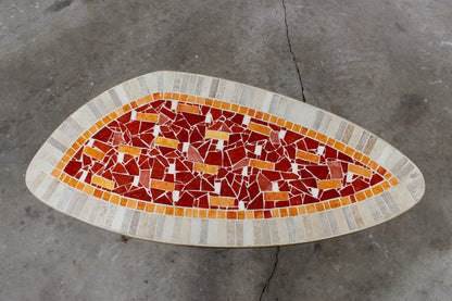 Handgearbeiteter Mosaiktisch von K. Theessen