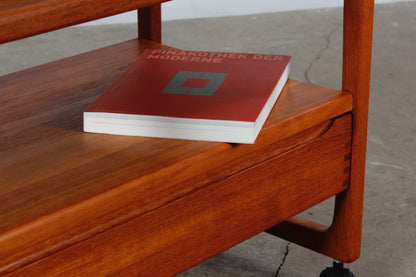 Teakholz Servierwagen von Peter Brinkmann für BR Møbler