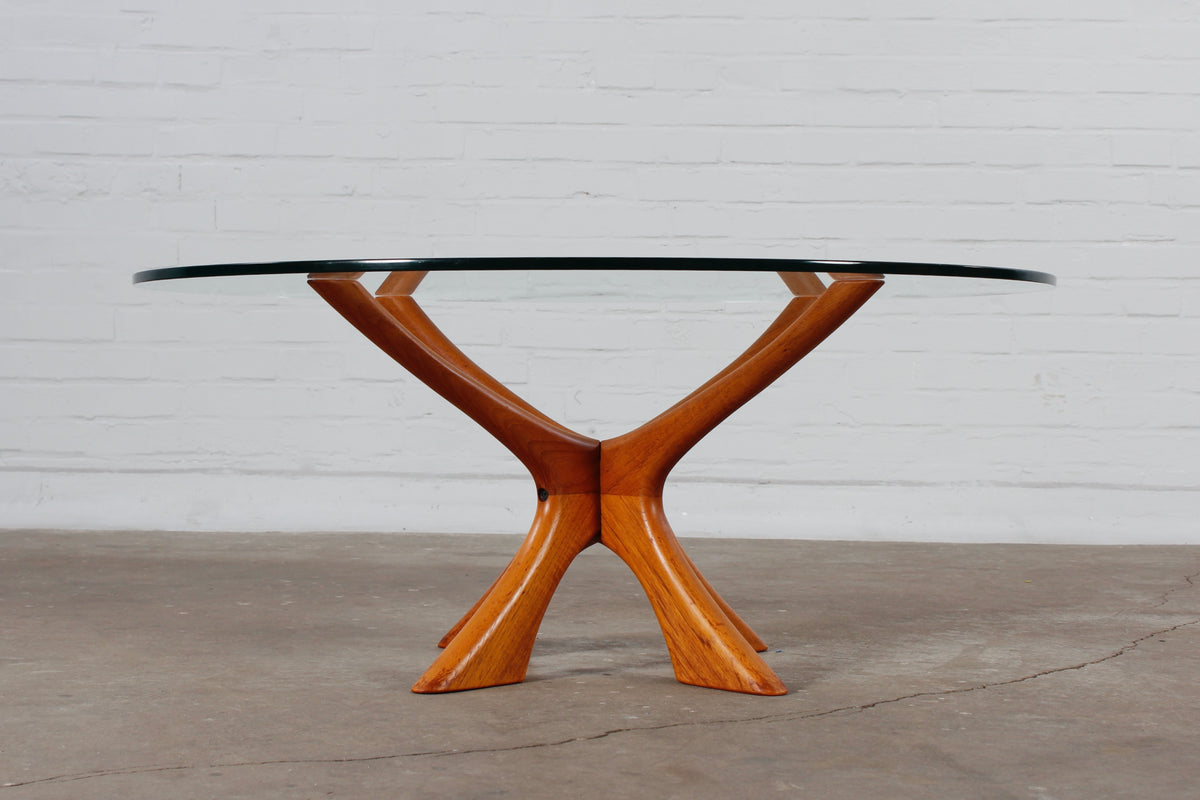 Teakholz Coffeetable T188 von Illum Wikkelsø für Eilersen