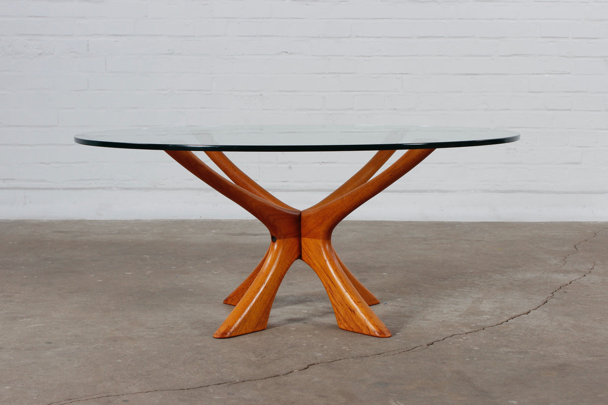 Teakholz Coffeetable T188 von Illum Wikkelsø für Eilersen