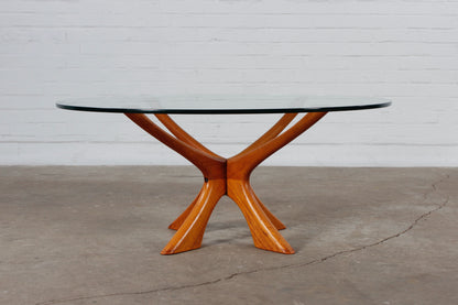 Teakholz Coffeetable T188 von Illum Wikkelsø für Eilersen