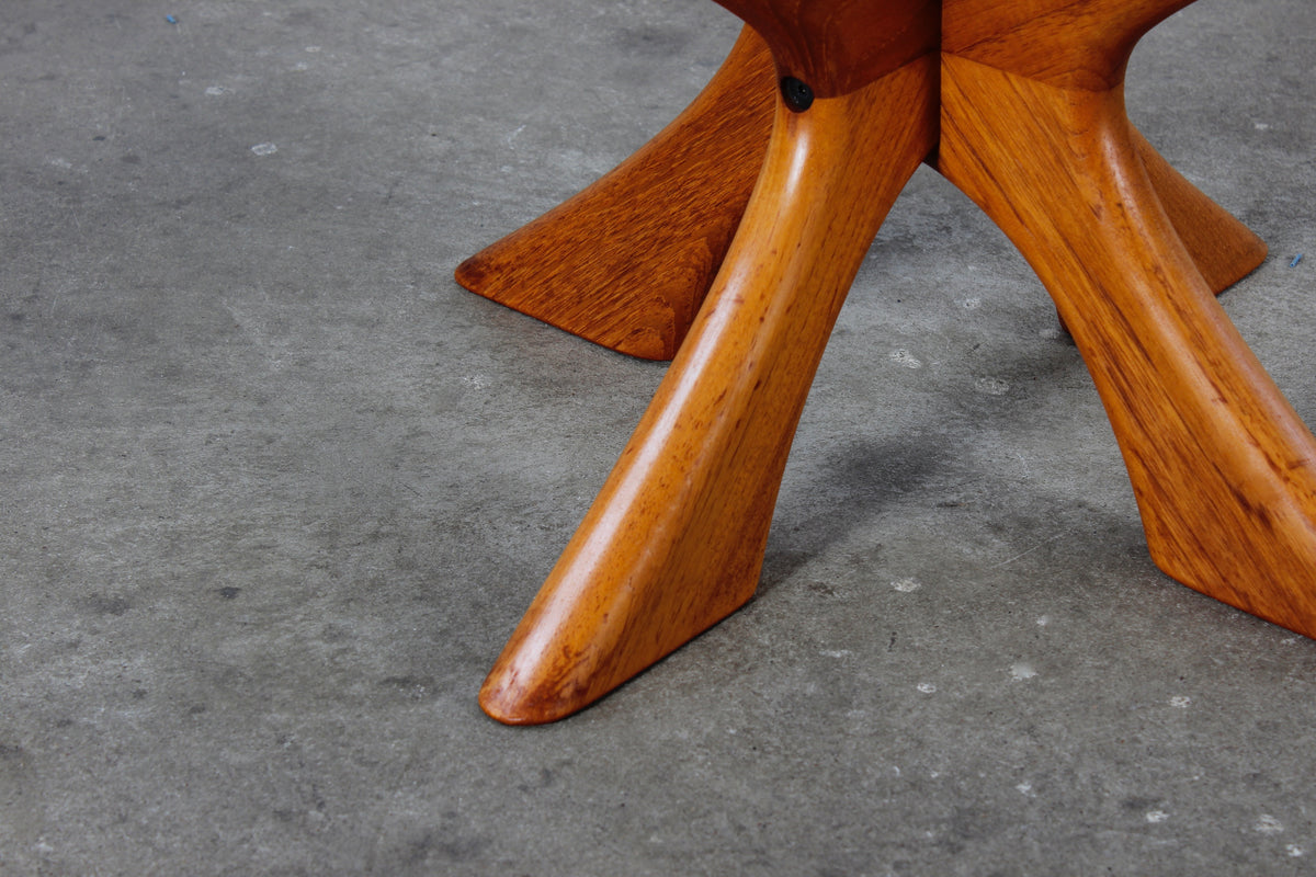 Teakholz Coffeetable T188 von Illum Wikkelsø für Eilersen