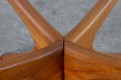 Teakholz Coffeetable T188 von Illum Wikkelsø für Eilersen