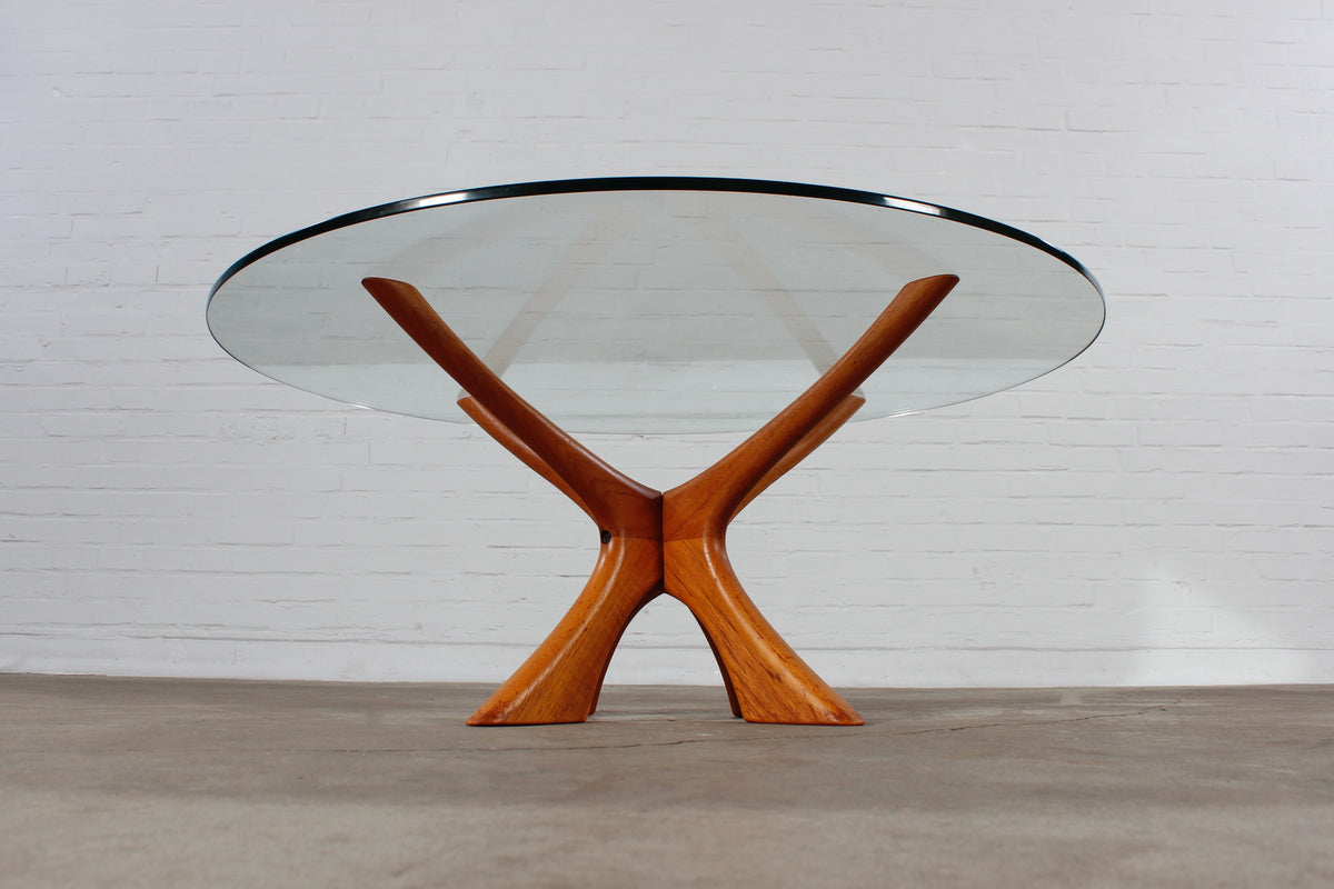 Teakholz Coffeetable T188 von Illum Wikkelsø für Eilersen