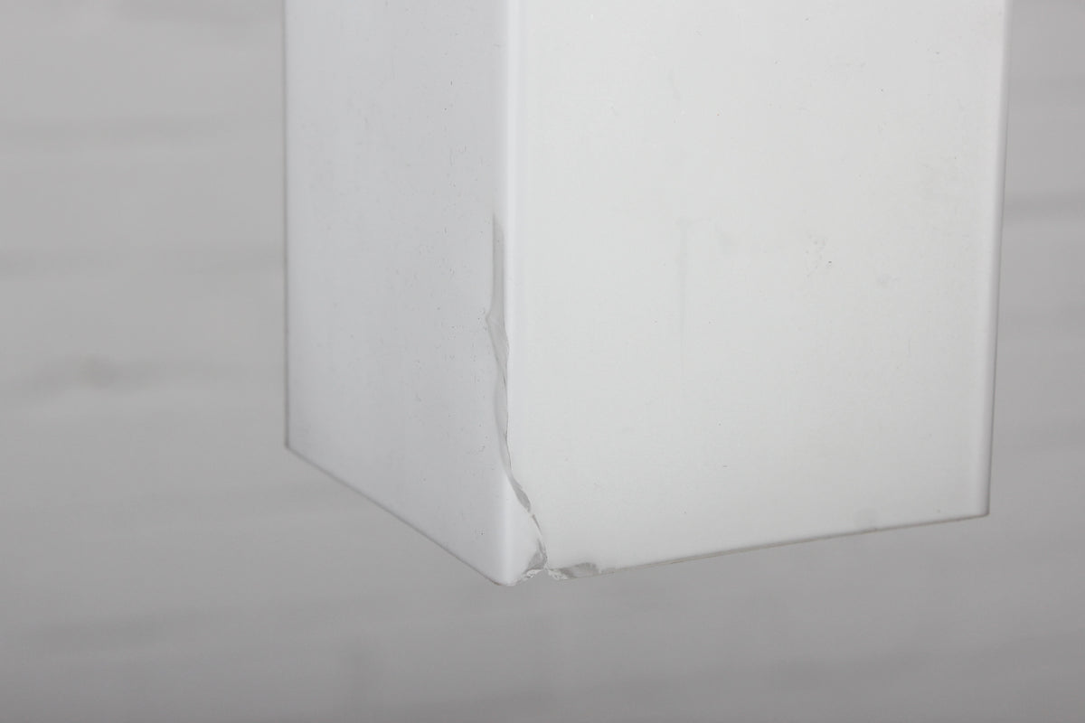 Zweiflammige opalglas und Teakholz Pendelleuchte