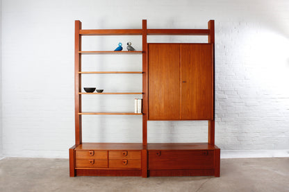 Teakholz Schrank von Heinrich Ristenpatt für RT Möbel