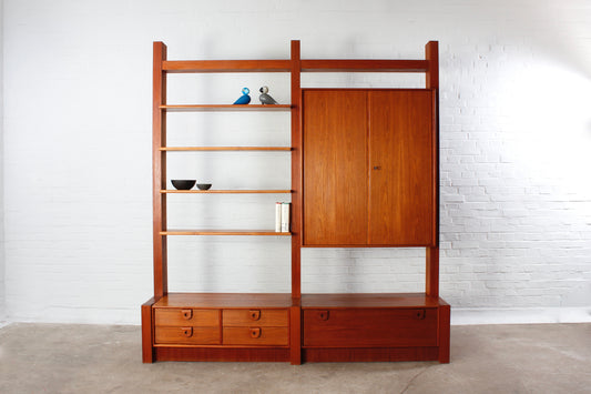 Teakholz Schrank von Heinrich Ristenpatt für RT Möbel