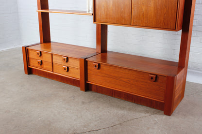 Teakholz Schrank von Heinrich Ristenpatt für RT Möbel