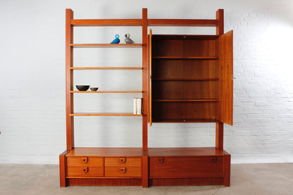 Teakholz Schrank von Heinrich Ristenpatt für RT Möbel