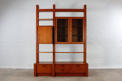 Teak Schrankwand von Heinrich Ristenpatt für RT Möbel