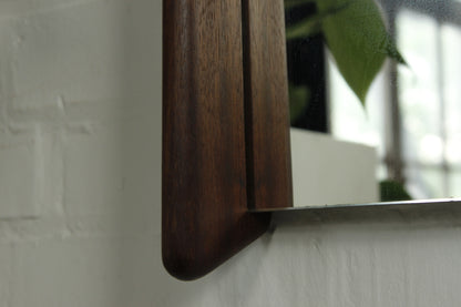 Vintage Teak Spiegel Danish Design Mid Century 50er 60er